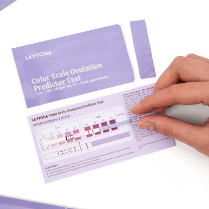 SAVVONA Color Scale Ovulation Predictor Test